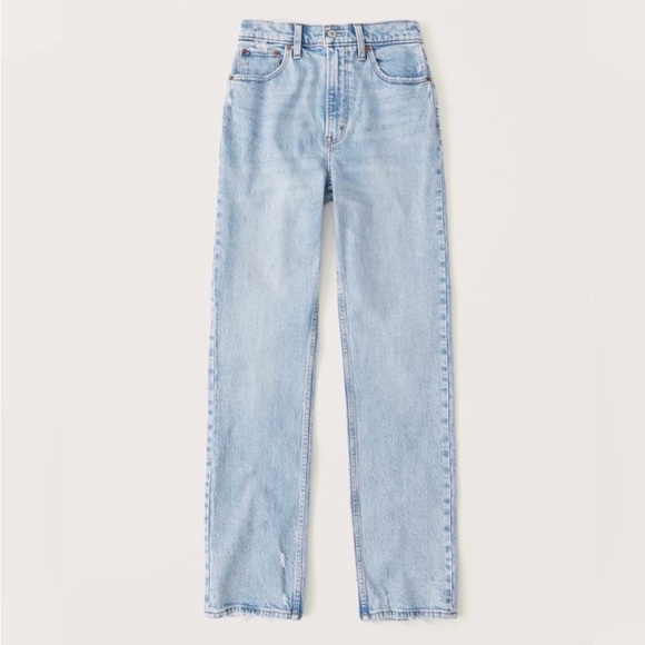 Abercrombie & Fitch the 90’s Straight Ultra High Rise jeans - Picture 1 of 6